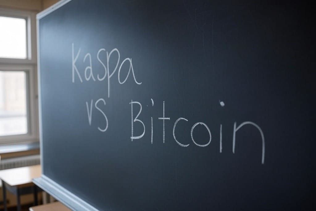 Kaspa vs Bitcoin