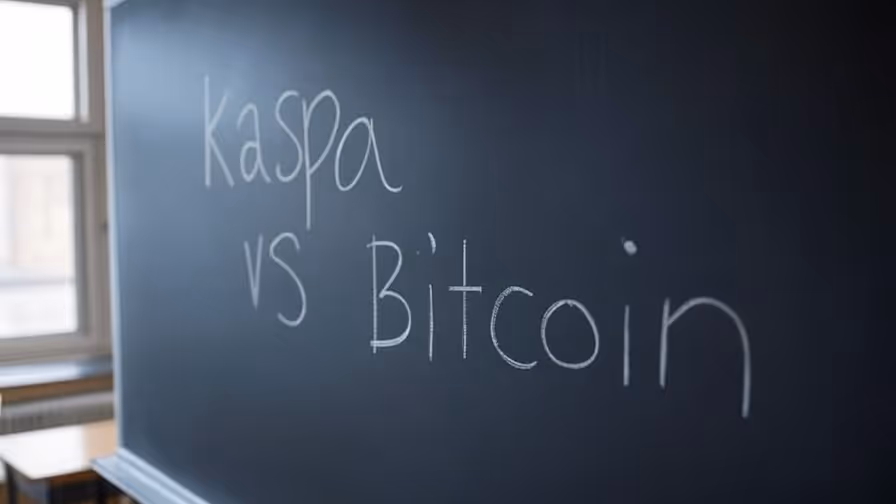Futuro Kaspa vs Bitcoin
